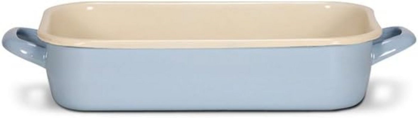 Karl Krüger Auflaufform Vierkantpfanne Sylt, Aluminium, Blau, 26 cm, (1-St) von Karl Krüger