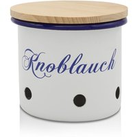 Karl Krüger - Emaillierte Dose Husum für Knoblauch, 10 cm von Karl Krüger