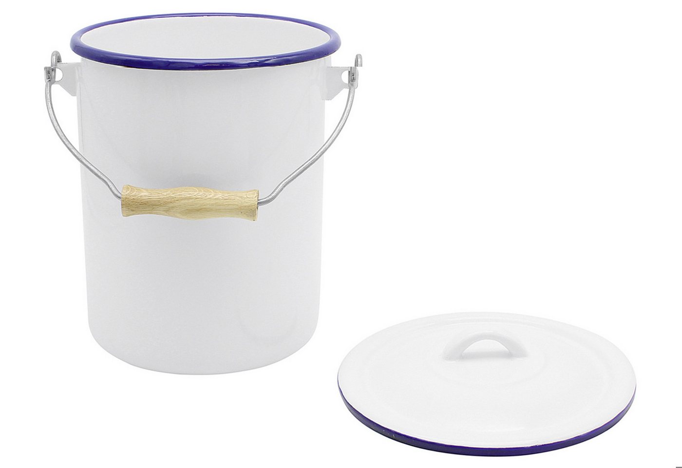 Karl Krüger Mülleimer KRÜGER Mülleimer mit Deckel Metall Karl Krüger Mülleimer KRÜGER Mülleimer mit Deckel Metall von Karl Krüger