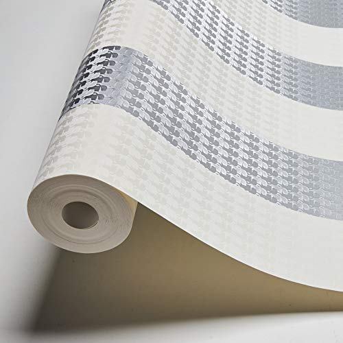 Architects Paper KARL LAGERFELD - Vliestapete Streifen - Luxustapete 10,05m x 0,53m - Designertapete Made in Germany - grau 378493 37849-3 von Architects Paper