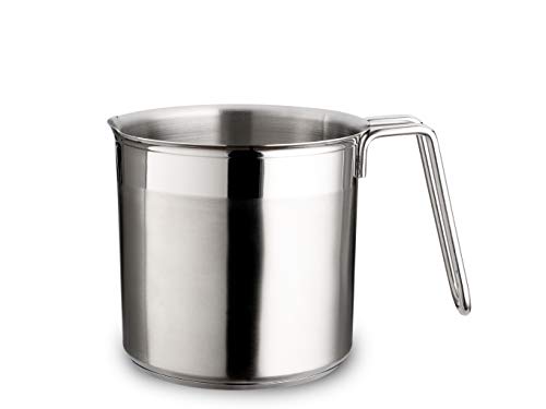 Weis 18455 Milchtopf mit Sandwichboden 1000 ml, Edelstahl, Silber Weis 18455 Milchtopf mit Sandwichboden 1000 ml, Edelstahl, Silber von Weis