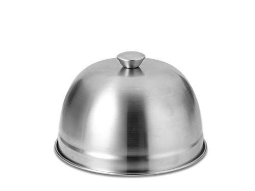 Karl Weis 23636 Burgerglocke Burger, Edelstahl, Ø 17 cm von Weis