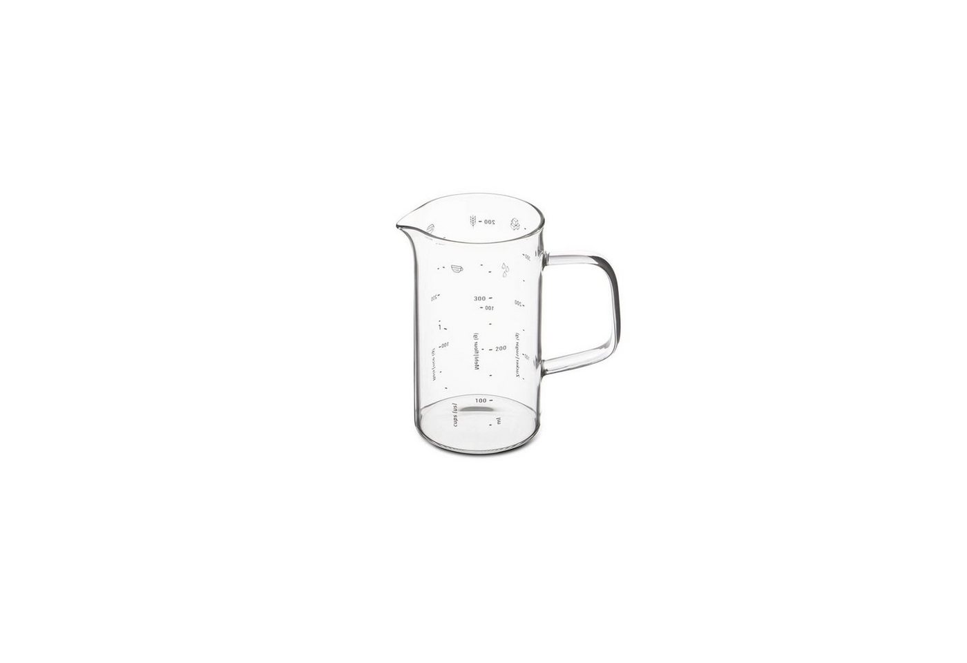 Karl Weis Messbecher Messbecher Glas 0,35 l von Karl Weis