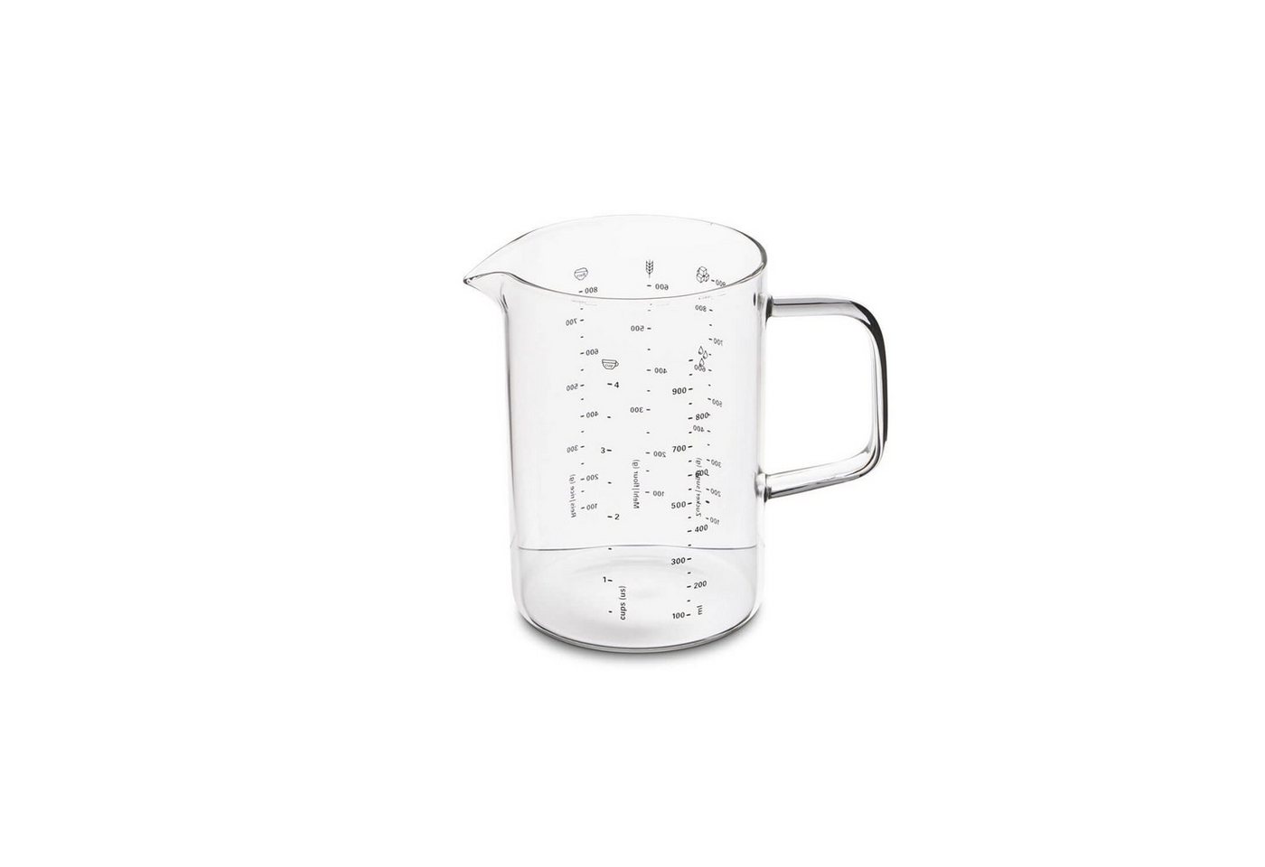 Karl Weis Messbecher Messbecher Glas 1 l von Karl Weis