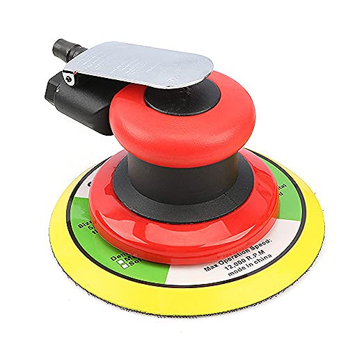 Karlak 6 '' Pneumatischer Schleifer Pneumatischer Polierer Air Sander Air Palm Exzenterschleifer Grinder Palm Sander Schleifmaschine Werkzeug von Karlak