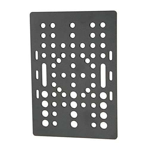 Karlak Aluminium -Geldplatte mit Hoher Festigkeit, Schwarzer Anodierter 3D -Drucker Linear Universal Guide, (Planke) von Karlak