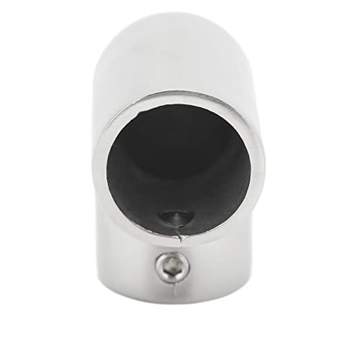Karlak Robuster Bootsschiene 2 -Wege, Edelstahl Rechter Ellbogenanschluss mit Einfacher Installation für Marine (22 mm) von Karlak