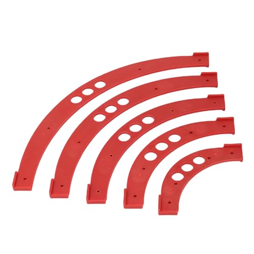 Karlak Vorlagen für Runde Eckradius, Holzbearbeitungsvorlage, Präzisionsrouter -Werkzeug mit Holzhobelzubehör für Gekrümmte Kantenformung, Tür- und Fensterdekoration von Karlak