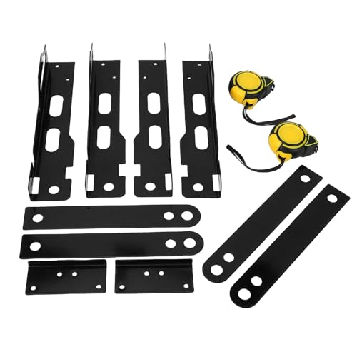 Karlak Zehenausrichtung Tool Plate Wheel Wheel Alignment Tool, Werkzeug für Kfz -Zehenausrichtungen mit 2 Klebebandmessungen, Eisenmaterial, Kompatibel mit Lastwagen, SUVs, Bequem zu von Karlak