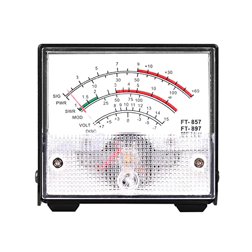 Mini SWR Power Meter Externer Meter Wattmeter Empfangsanzeige Meter Kompatibel mit YAESU FT-857 FT-897 von Karlak