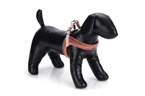 DBL DOG HARNESS VELURA PINK, XS CHEST SIZE 46 CM von Karlie