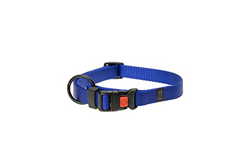 Karlie Art Sportiv Plus Halsband verstellbar neue universal Farben Mix and Match L: 30 - 45 cm B: 15 mm S blau von Karlie