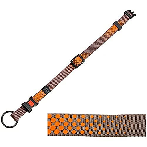 Karlie Art Sportiv Plus Halsband verstellbar mit gedrucktem Motiv Mix and Match L: 40 - 55 cm B: 20 mm Dots von Karlie