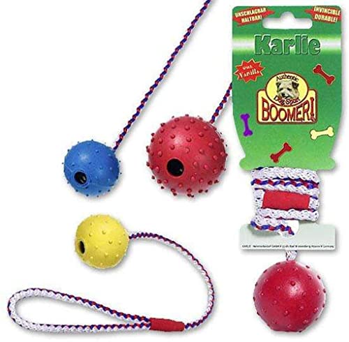 Karlie BOOMER Spielball mit Glocke und Seil, 5 cm von Karlie