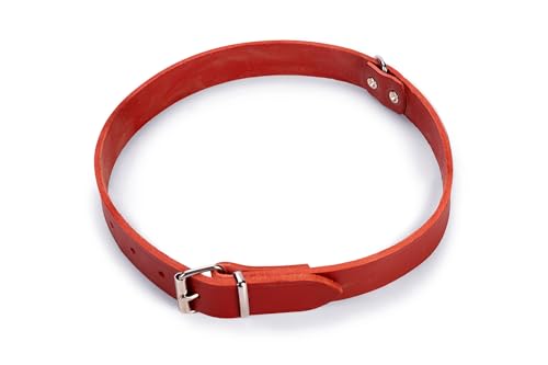 Karlie Halsband Rondo, genietet L: 70 cm B: 25 mm rot von Karlie