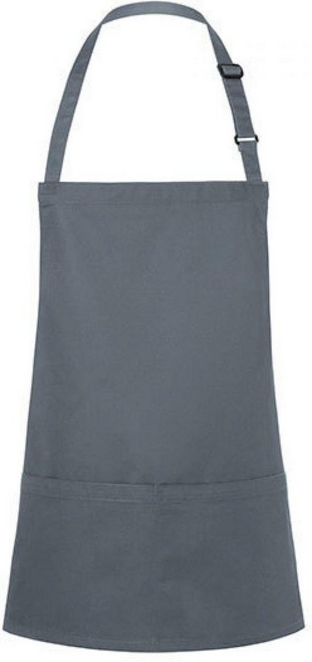 Karlowsky Fashion Kochschürze Kurze Latzschürze Basic mit Schnalle und Tasche Karlowsky Fashion Kochschürze Kurze Latzschürze Basic mit Schnalle und Tasche von Karlowsky Fashion