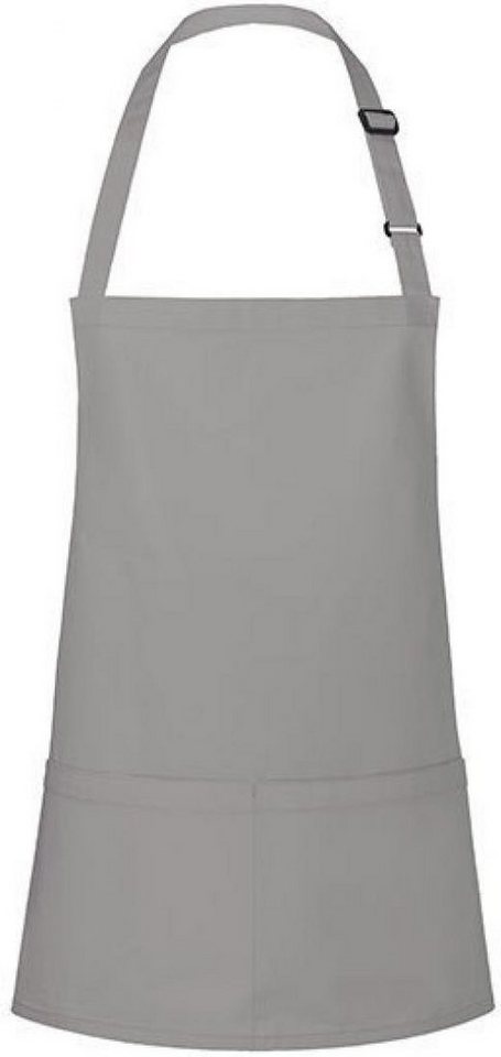 Karlowsky Fashion Kochschürze Kurze Latzschürze Basic mit Schnalle und Tasche Karlowsky Fashion Kochschürze Kurze Latzschürze Basic mit Schnalle und Tasche von Karlowsky Fashion