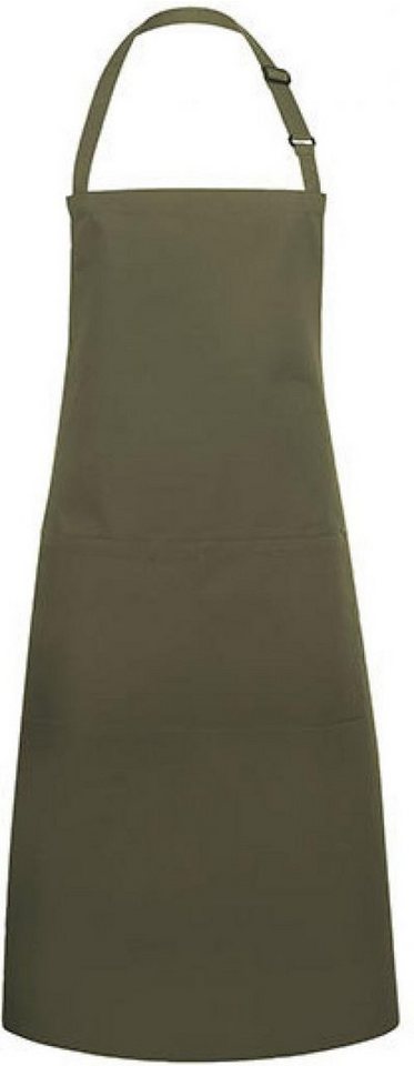 Karlowsky Fashion Kochschürze Latzschürze Basic mit Tasche und Schnalle - 75 x 90 cm Karlowsky Fashion Kochschürze Latzschürze Basic mit Tasche und Schnalle - 75 x 90 cm von Karlowsky Fashion