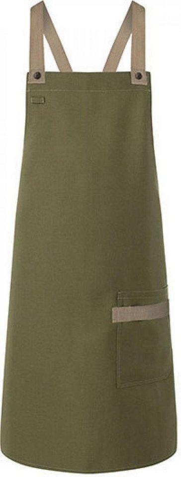 Karlowsky Fashion Kochschürze Latzschürze Urban-Look mit Kreuzbändern und Tasche Karlowsky Fashion Kochschürze Latzschürze Urban-Look mit Kreuzbändern und Tasche von Karlowsky Fashion