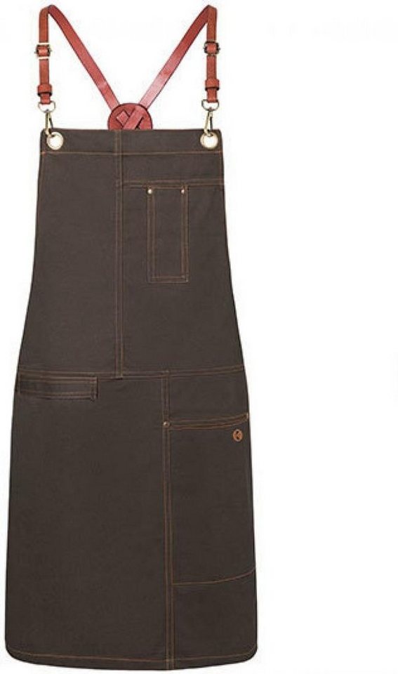 Karlowsky Fashion Kochschürze Latzschürze Urban X-Style - 68 x 80 cm von Karlowsky Fashion