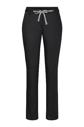 Karlowsky HF 8 Damen Chinohose Modern-Stretch 59% Baumwolle/39% Polyester/2% Elasthan schwarz Größe 50 von Karlowsky