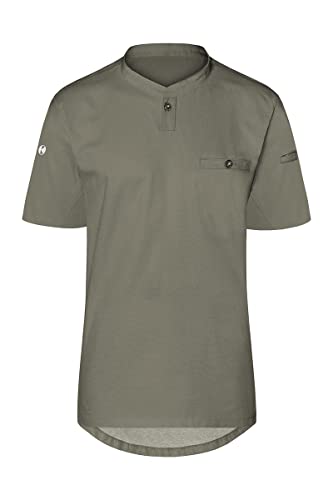 Karlowsky Herren Kurzarm Arbeitsshirt Performance 60% Baumwolle/40% Polyester Salbei Größe XS von Karlowsky