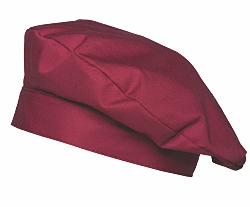 Karlowsky Barettmütze Luka, Einheitsgröße Damen Herren Unisex 100% Baumwolle Bordeaux von Karlowsky