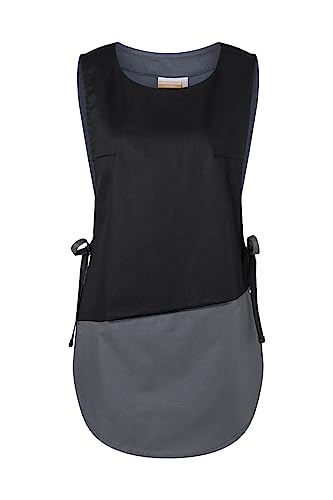 Karlowsky Überwurfkasack Bea - 65% Polyester/35% Baumwolle - anthrazit/schwarz - Größe II von Karlowsky