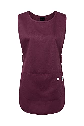 Karlowsky Überwurfkasack Essential, aus nachhaltigem Material, 65% GRS Certified Recycled Polyester/35% Conventional Cotton aubergine Größe 3XL von Karlowsky