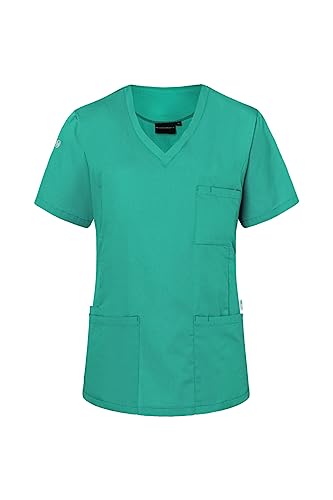 Karlowsky Kurzarm Damen-Schlupfkasack Essential - aus nachhaltigem Material - 65% GRS Certified Recycled Polyester/35% Conventional Cotton - smaragdgrün - Größe 3XL Karlowsky Kurzarm Damen-Schlupfkasack Essential - aus nachhaltigem Material - 65% GRS Certified Recycled Polyester/35% Conventional Cotton - smaragdgrün - Größe 3XL von Karlowsky