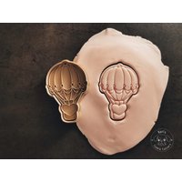 Heißluftballon Mit Herz Cookie Cutter & Stamp I Keks Ausstechform Fondant Stempel Heißluftballon Mit Herz Cookie Cutter & Stamp I Keks Ausstechform Fondant Stempel von KarlsCookieCutters