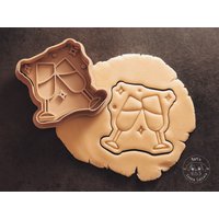 Silvester Sektgläser Ausstechform I New Year Cookie Cutter Glasses Prost Neu Jahr Keksausstecher von KarlsCookieCutters