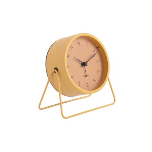 [DL] Alarm Clock Stark Iron matt Honey Yellow - von Karlsson