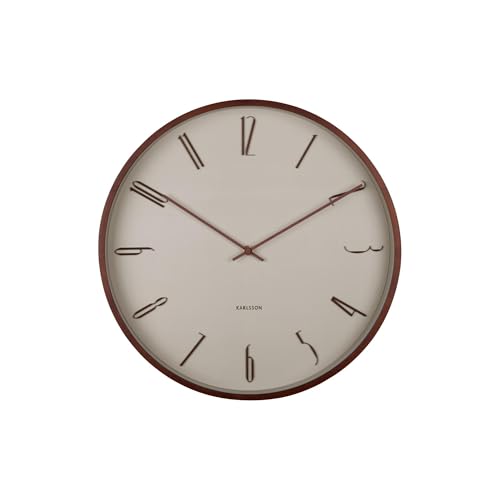 [DL] Wall Clock Scandia warm Grey von Karlsson