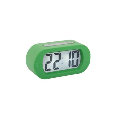 Karlsson Alarm Clock Gummy Rubberized Bright Green von Karlsson