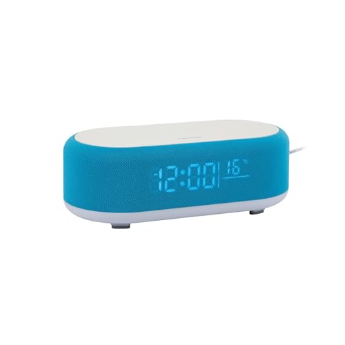 Karlsson Alarm Clock Vogue w. Phone Charger and Blue Tooth Bright Blue Karlsson Alarm Clock Vogue w. Phone Charger and Blue Tooth Bright Blue von Karlsson