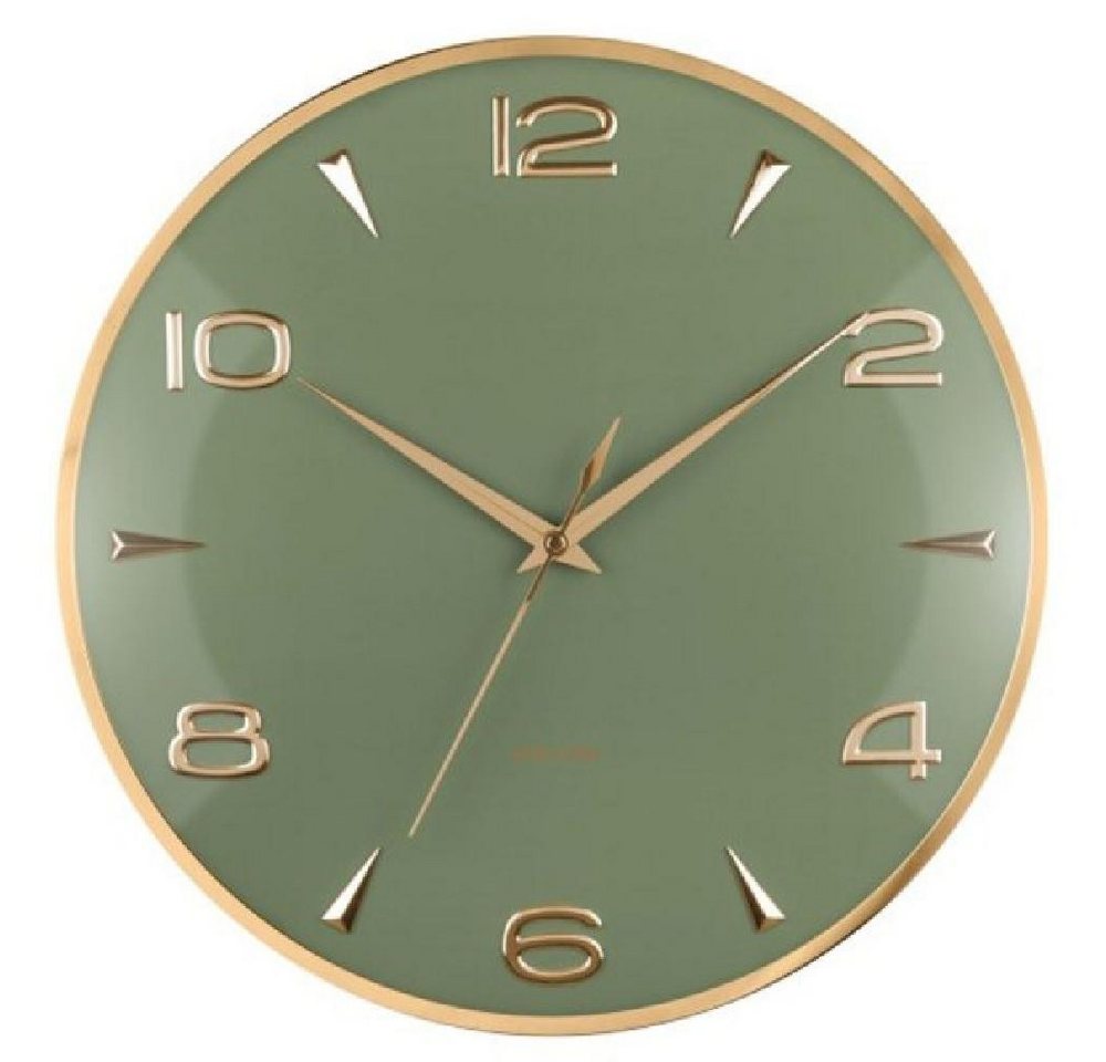 Karlsson Uhr Wanduhr Sienna Glow Jungle Green Karlsson Uhr Wanduhr Sienna Glow Jungle Green von Karlsson