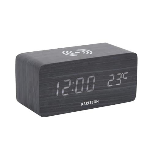 Present Time - LED-Wecker mit Ladegerät Block Present Time - LED-Wecker mit Ladegerät Block von Present Time