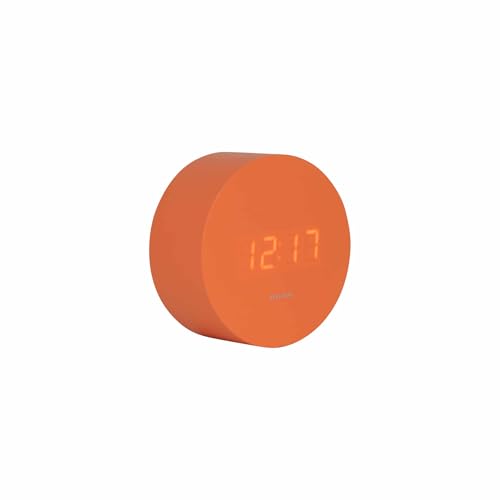 Karlsson Wecker Spry Round - Orange - Ø9cm - Rund - MDF - Wecker für Schlafzimmer Weihnachtsdekoration - Geschenk Frau - Geschenk Mann - Geschenk für sie - Geschenk Frauen Männer Karlsson Wecker Spry Round - Orange - Ø9cm - Rund - MDF - Wecker für Schlafzimmer Weihnachtsdekoration - Geschenk Frau - Geschenk Mann - Geschenk für sie - Geschenk Frauen Männer von Karlsson