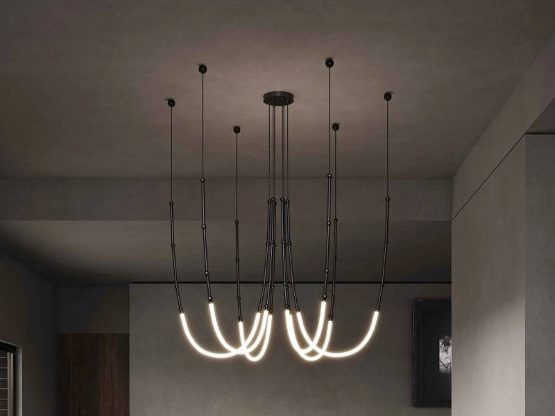 Karman Leda Led Hängelampe Hängeleuchte Lampe Leuchte Pendellampe Licht B-Ware von Karman LEDA