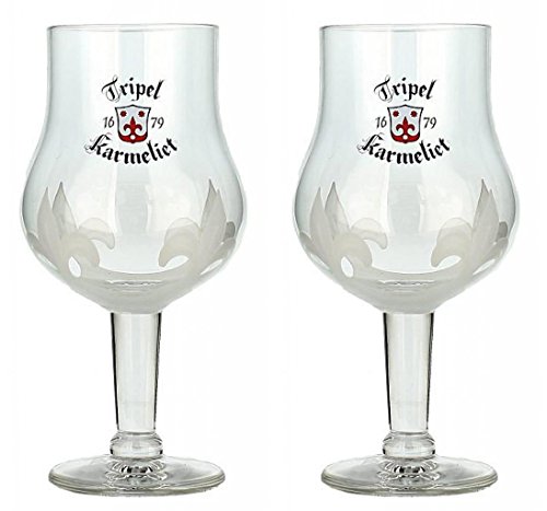 Tripel Karmeliet Biergläser Bier Kelch 33cl (Set von 2) von Karmeliet