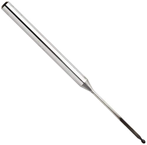 Karnasch 306551010020 Mikrofräse aus Hartmetall mit Diamant-Beschichtung, Hsc, 1,0 mm, Schnittdurchmesser 20 mm, Länge 55 mm, Länge 1,2 mm von Karnasch