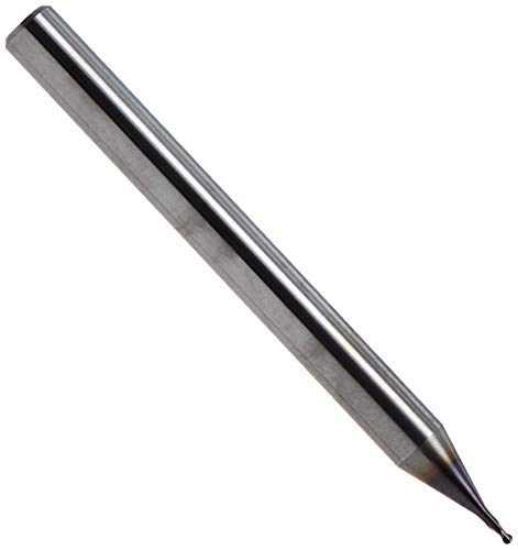 Karnasch 308012008002 Valuetool Mikrofräse aus Hartmetall mit 3D-Radio, 2-20 × D Schnitttiefe, < 55 Hrc, 0,8 mm, Schnittdurchmesser 2 mm, Länge 4 mm von Karnasch