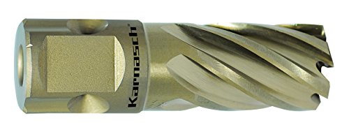 Karnasch HSS-XE Kernbohrer, Nitto/Uni-Schaft 19mm, Nutzlänge 30mm, Gold-Line30 d=12mm von Karnasch