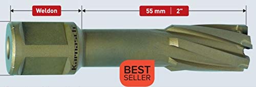 Karnasch KARNASCH Hard-Line 55 Kernbohrer mit Hartmetall, 160mm Diámetro de Corte, 19mm Diámetro del Vástago, 1 von Karnasch