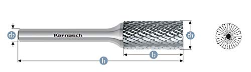 karnasch 113011.100 Schneiden Tools Rotary Grat von Karnasch