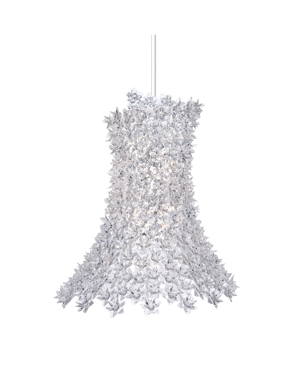 Kartell - Bloom Pendelleuchte Crystal von Kartell