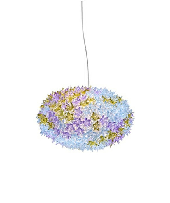 Kartell - Bloom S1 Pendelleuchte Lavendel von Kartell