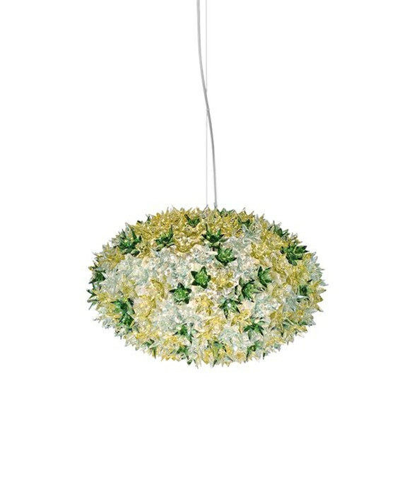 Kartell - Bloom S1 Pendelleuchte Minze von Kartell