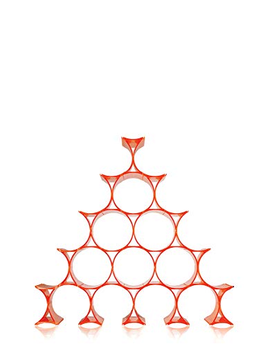 Kartell Infinity, Plastik, orange, 14.5 x 9.5 x 5.7 cm von Kartell